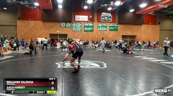 174 lbs Cons. Round 3 - Benjamin Valencia, Palomar vs Zach Harkey, Cerritos