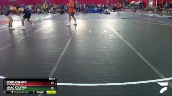 126 lbs Round 3 (4 Team) - Isaac Kolstad, White Bear Lake vs Jesus Chaidez, Glenbard East