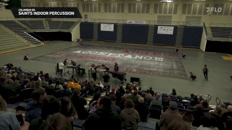 Saints Indoor Percussion "Columbus OH" at 2026 WGI Perc/Winds Dayton Regional+