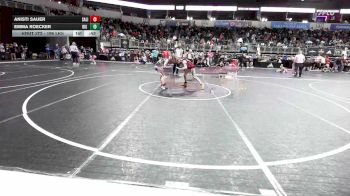 106 lbs Consi Of 8 #2 - Anisti Sauer, Salina Kids Wrestling Club vs Emma Roecker, Big Dog Grappling Academy