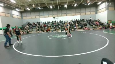 135 lbs Champ. Round 1 - Elena Elizondo, Mountain View vs Kimberly Weber, Lander Valley