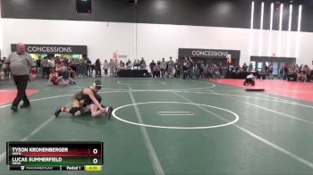 102 lbs Cons. Round 2 - Lucas Summerfield, WESR vs Tyson Kronenberger, WAYN