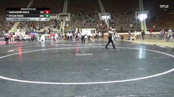 7A 215 lbs Cons. Round 2 - Kylan Ross, Auburn vs Alexander Baca, Foley