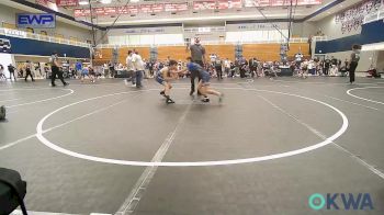 85 lbs Consi Of 4 - Jasmine Garrison, Newcastle Youth Wrestling vs Colin Clark, Newcastle Youth Wrestling