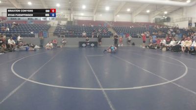 100 lbs Braxton Conyers, Idaho vs Ryan Fuenffinger, Minnesota Blue