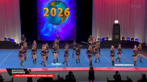 Gems Athletics - Diamonds [2026 L6 International Open Small Coed Semis] 2026 The Cheerleading Worlds