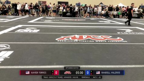 Xavier Torres vs Randell Valeros 2025 ADCC Orlando Open/Youth Trials