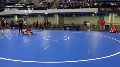 132 lbs Cons. Sub-semis - Yefraim Sadchikov, Bad Karma Wrestling Club vs Asher Anthony, Richmond Wrestling Club