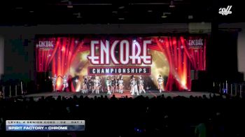 Spirit Factory - Chrome [2025 L4 Senior Coed - D2 DAY 1] 2025 Encore Philly Showdown