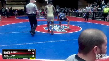 2A-175 lbs Semifinal - Nahzir Turner, Rockmart vs David Lyons, Pierce County HS