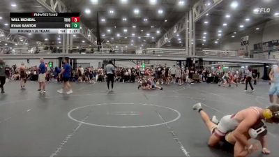 150 lbs Round 1 (8 Team) - Will McNeal, TDWC Maniacs Blue & Gold vs Evan Santos, Pirates WC