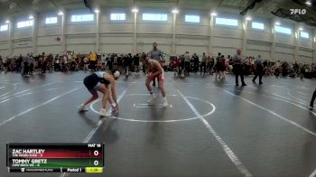 106 lbs Round 1 (6 Team) - Zac Hartley, The Wood Shed vs Tommy Gretz, Cow Rock WC