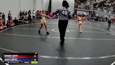 70 lbs Round 3 (8 Team) - Marissa Smith, FIWC Sassy Lassies vs Aniyah Ierley, Central Pennies Power