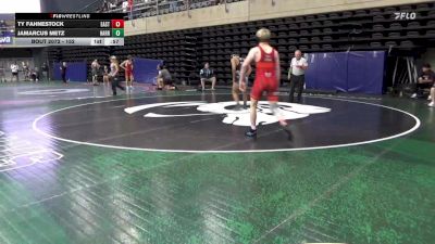 152 lbs Consi Of 8 #1 - Ty Fahnestock, East Waterford vs Jamarcus Metz, Harrisburg