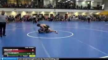 141 lbs Cons. Round 1 - Benjamin Starr, Alfred State vs Ashtyn Bennett, Adrian