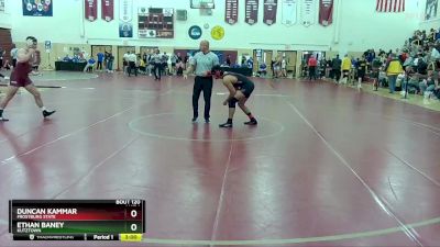 174 lbs Cons. Round 3 - Ethan Baney, Kutztown vs Duncan Kammar, Frostburg State