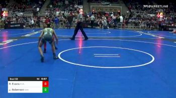 80 lbs Consolation - Rawley Evans, Purler Wrestling Academy vs Jeremiah Roberson, Hammer Time