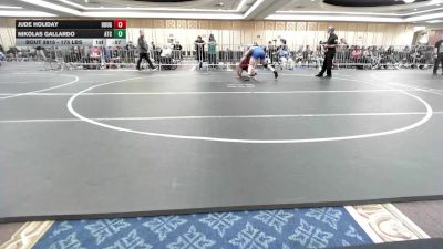 175 lbs Quarterfinal - Jude Holiday, Rough House vs Nikolas Gallardo, Atc