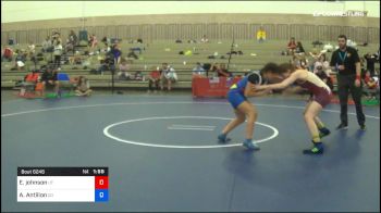 62 kg 5th Place - Elleni Johnson, Team Utah vs Alina Antillon, Team Colorado