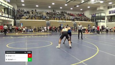 174 lbs Consi Of 8 #2 - Orlando Cruz, Purdue vs Dylan Schell, Buffalo