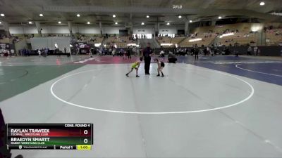 55 lbs Cons. Round 4 - Braedyn Smartt, Rabbit Wrestling Club vs Raylan Traweek, Techfall Wrestling Club