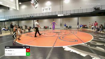 49 lbs Rr Rnd 1 - Mason Wade, Intense Wrestling Club vs Stella Grayer, Junior Panther WC