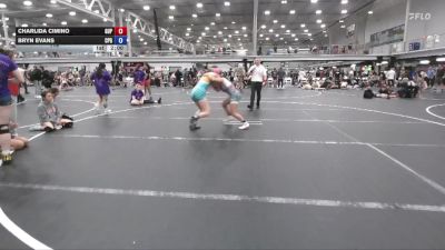 118 lbs Round 1 (6 Team) - Charlida Cimino, Ground Up USA vs Bryn Evans, Central Pennies Grit