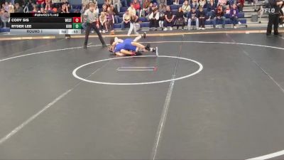 125-128 lbs Round 1 - Cody Sis, Westridge vs Ryder Lee, Gibbon