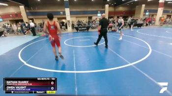 152 lbs Champ. Round 1 - Nathan Suarez, Texas Style Wrestling Club vs Owen Vaught, KT 3 Style Wrestling Club