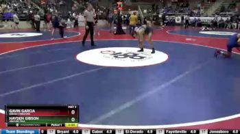 4A 120 lbs Quarterfinal - Gavin Garcia, Shiloh Christian vs Hayden Gibson, Arkadelphia