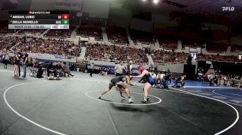 138-D2 Quarterfinal - Bella Morello, American Leadership Academy - Gilbert North vs Abigail Lubic, Chino Valley High School