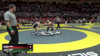 D2-157 lbs Semifinal - Luke James, Graham Local vs Kaden King, Buckeye