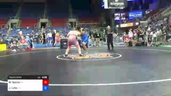 285 lbs Round Of 64 - Wilson Spires, Pennsylvania vs Jamikael Lytle, California