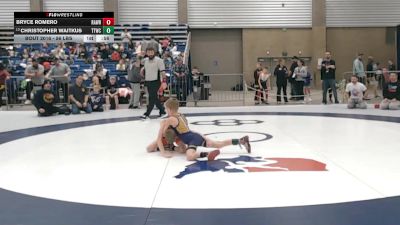 56 lbs Champ. Rd Of 32 - Bryce Romero, Rampage Wrestling vs Christopher Waitkus, Team Tulsa Wrestling Club