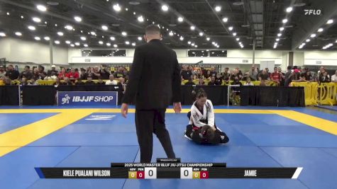 Jamie Pan Leland vs Kiele Pualani Wilson 2025 World Master IBJJF Jiu-Jitsu Championship