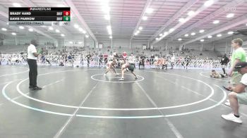 145 lbs Quarterfinal - Brady Hand, Team Shutt Mutts vs Davis Parrow, Team Shutt