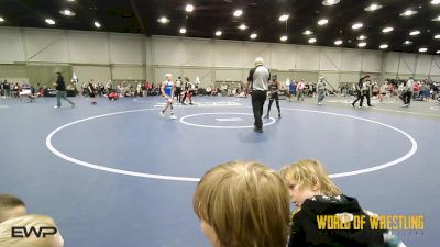 76 lbs Final - Kingston Reed, Tulsa Elite 12U 1 vs HUNTER GASTON, Team Danger 12U