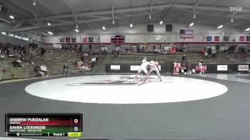 125 lbs Cons. Round 4 - Andrew Punzalan, Wabash vs Daven Lockwood, Unattached - Rochester