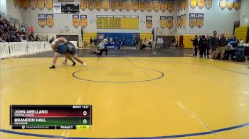 285 lbs Quarterfinal - John Arellano, Winter Haven vs BRANDON HALL, Newsome