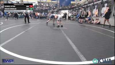 100 lbs Consi Of 8 #2 - Romeo Wynn, El Reno Wrestling Club vs Drake Breslin, Choctaw Ironman Youth Wrestling