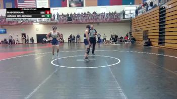 138 lbs Champ. Round 2 - Mason Blake, Banks vs Joshua McLaughlin, Hood River Valley