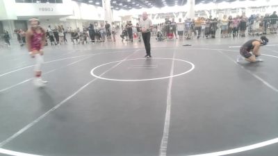 116 lbs Round Of 16 - Hunter Hansen, Shootbox WC vs Eve-Va Sarabia, No Team