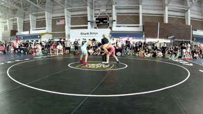 138 lbs Champ. Round 2 - Luie Acosta-Tackett, California vs Aries Corona, Youngblood Wrestling Club