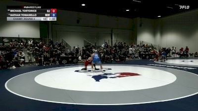 61 lbs Champ. Round 2 - Michael Tortorice, Illinois vs Nathan Tomasello, West Coast RTC/ Titan Mercury Wrestling Club (TMWC)