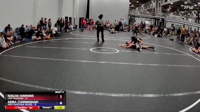 90 lbs Placement (4 Team) - Nailha Hawkins, Lady Assassins vs Keira Cunningham, MGW Something Wicked