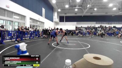 175 lbs Cons. Round 6 - Jaxen Cardenas, Norco Highschool vs Liam Gonzalez, Ramona