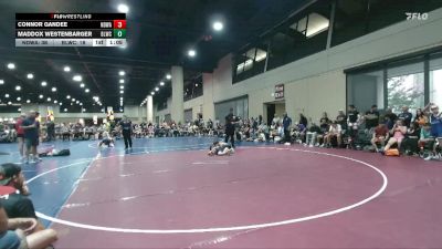 95 lbs Round 2 (6 Team) - Maddox Westenbarger, Blackman WC vs Connor Gandee, North DeSoto Red WA