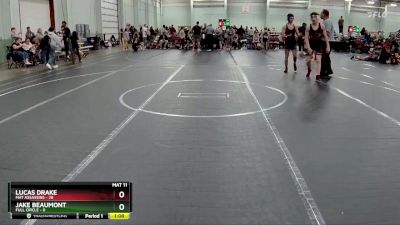 132 lbs Round 4 (8 Team) - Lucas Drake, Mat Assassins vs Jake Beaumont, Full Circle