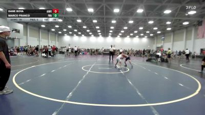 85 lbs Rr Rnd 2 - Dane Bova, All American Wrestling Club Blue - EL vs Marco Franco, Parabellum Panthers - EL