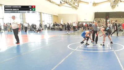 134-H lbs Consi Of 4 - Darren Cangelosi, Prime Wrestling Club vs Preston Smilyk, Dover Bandits
